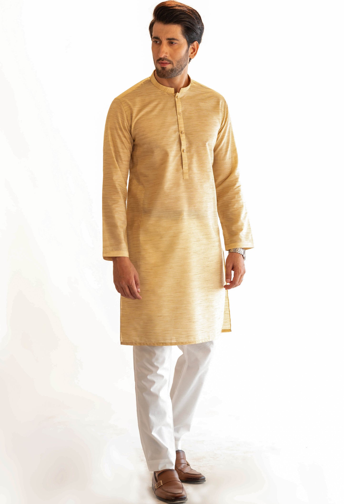 MC KS 37 Mayoon Kurta Pajama Dress For Men - Mashal Couture