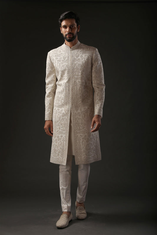 MC 535 Sherwani - Mashal Couture