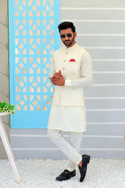 salwar suit with waistcoat