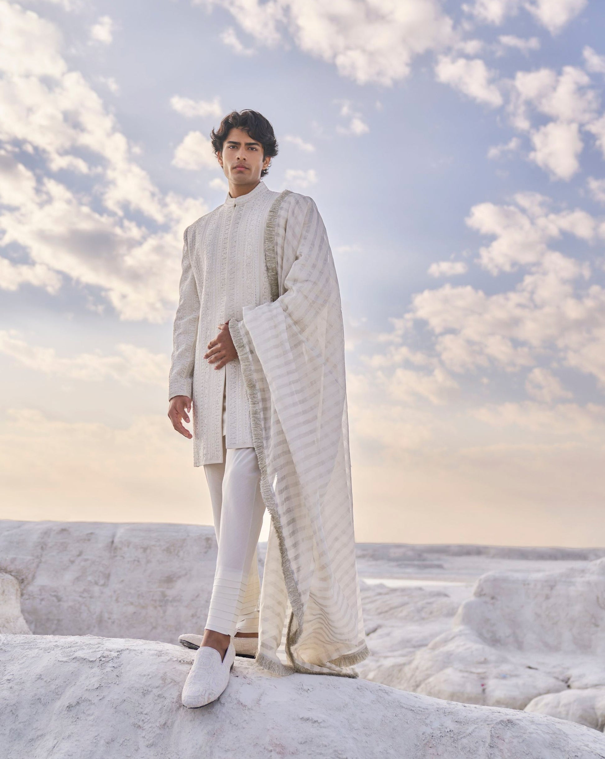 MC 541 Sherwani Design - Mashal Couture