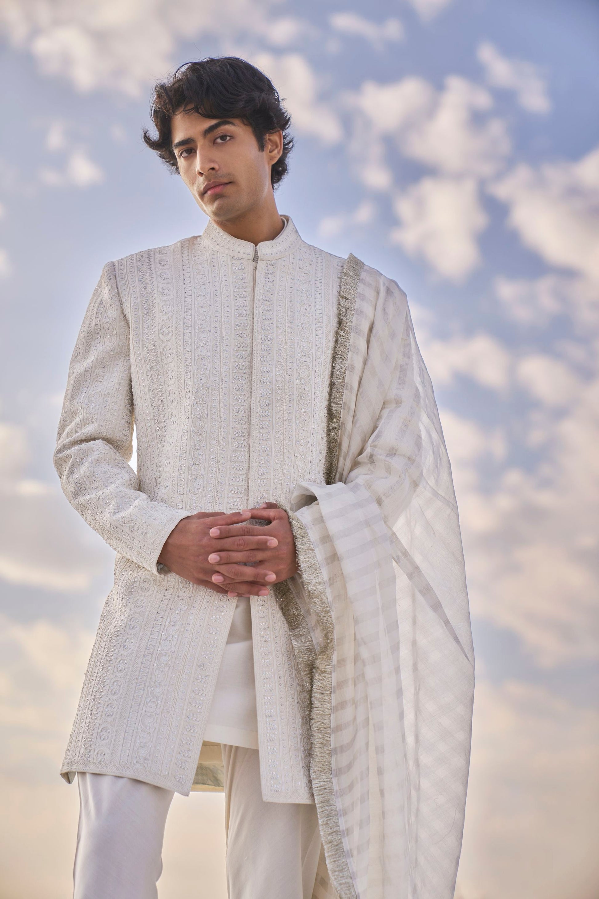 MC 541 Sherwani Design - Mashal Couture