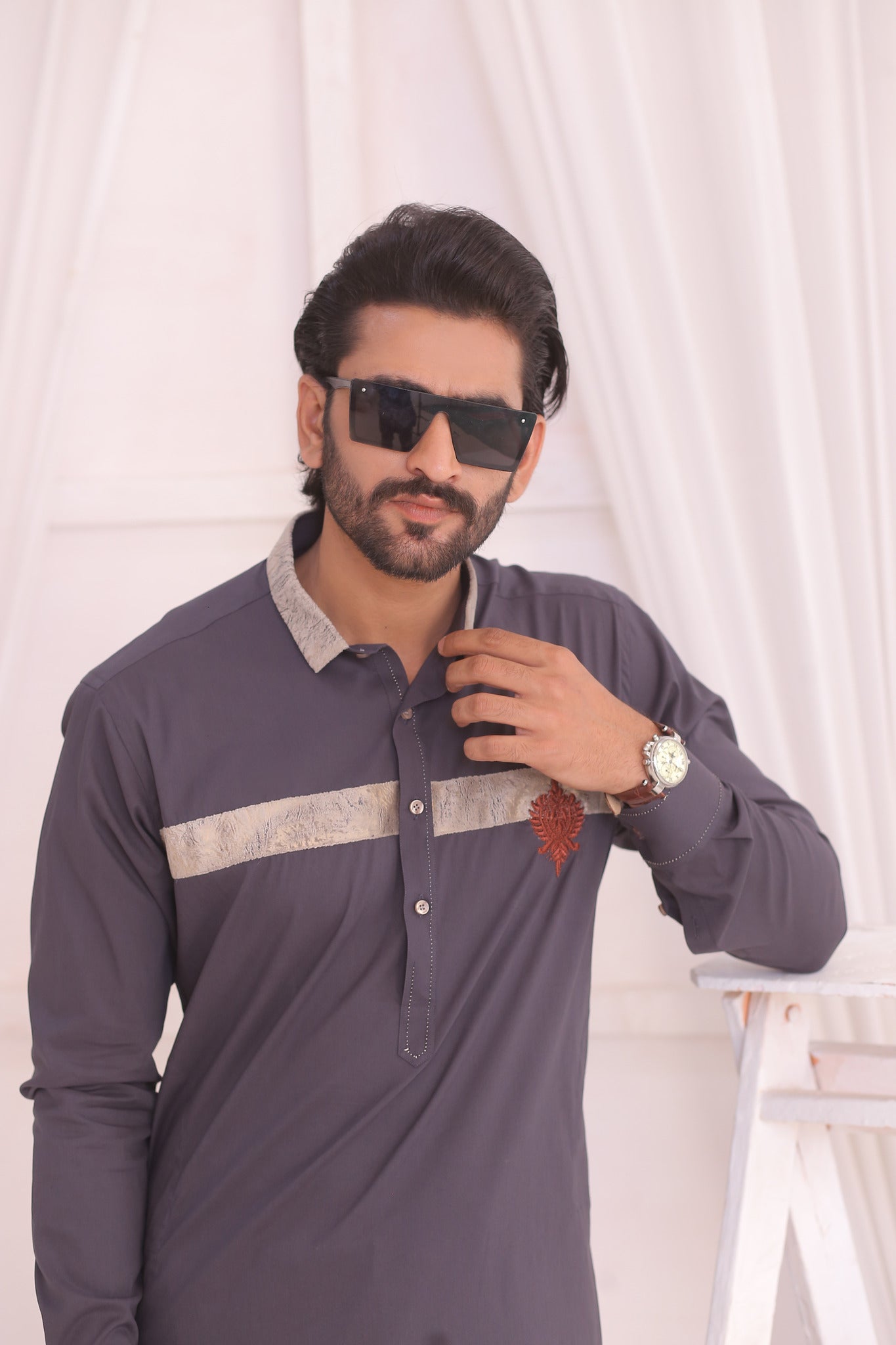 MC 73 Salwar Kameez - Mashal Couture