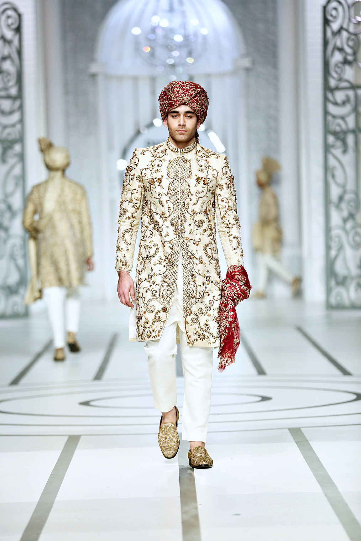 MC 556 Wedding Sherwani Men - Mashal Couture