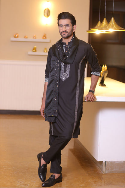CK 18 Chikan Kurta - Mashal Couture