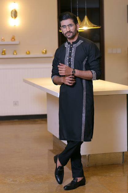 CK 18 Chikan Kurta - Mashal Couture