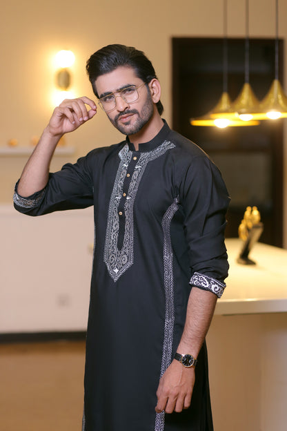 CK 18 Chikan Kurta - Mashal Couture