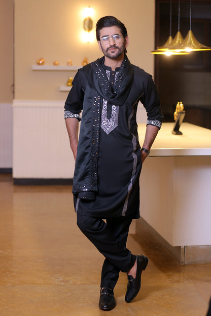 CK 18 Chikan Kurta - Mashal Couture