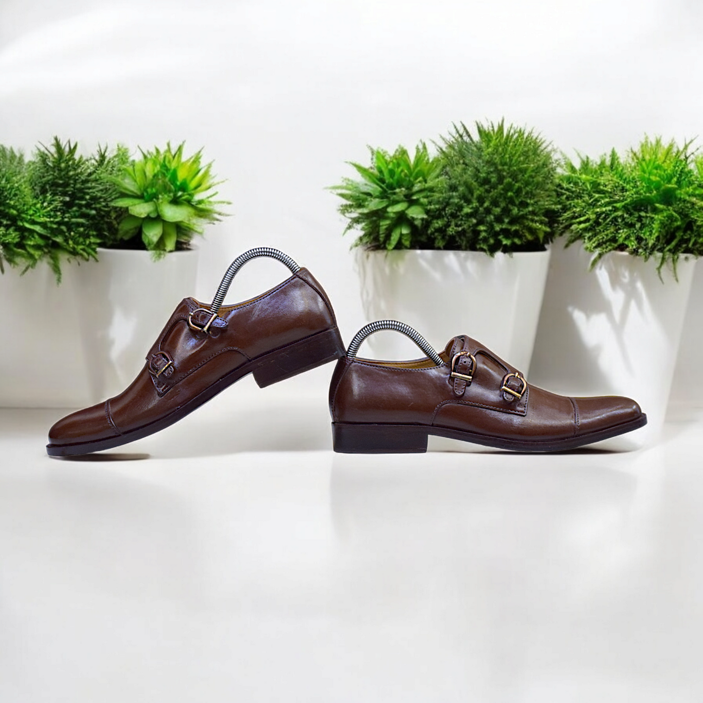 MC 112 Monk Strap Shoes For Men - Mashal Couture