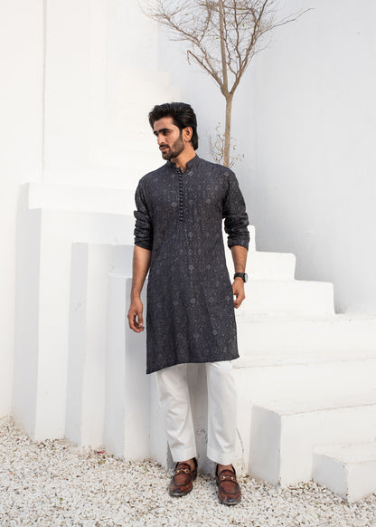 CK 06 Chikankari Dress Kurta Pajama - Mashal Couture