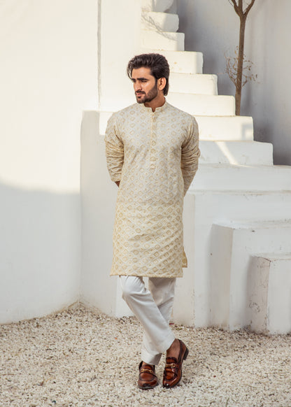 MC 22 Mirror Work Kurta Design - Mashal Couture