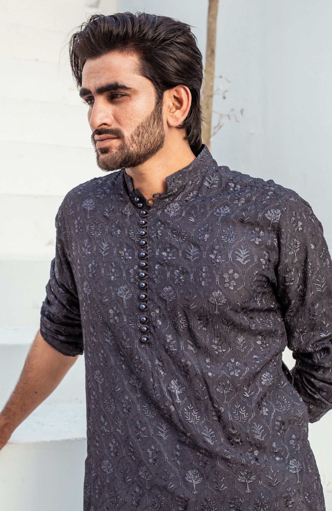 CK 06 Chikankari Dress Kurta Pajama - Mashal Couture