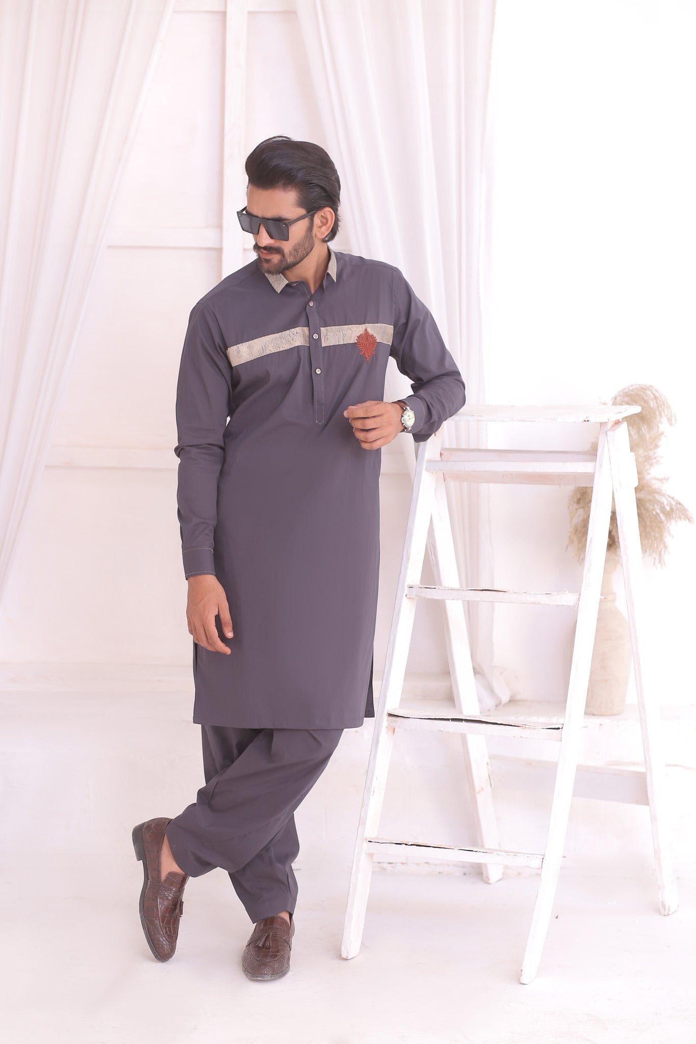 MC 73 Salwar Kameez - Mashal Couture