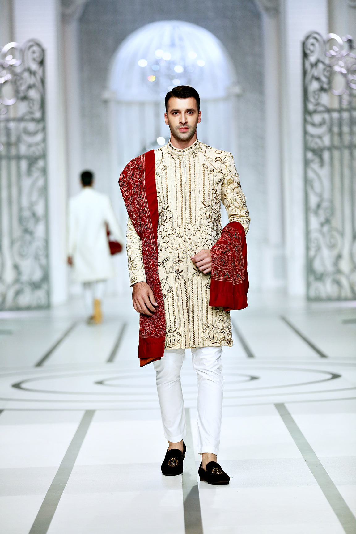 MC 601 Sherwani For Men For Wedding - Mashal Couture