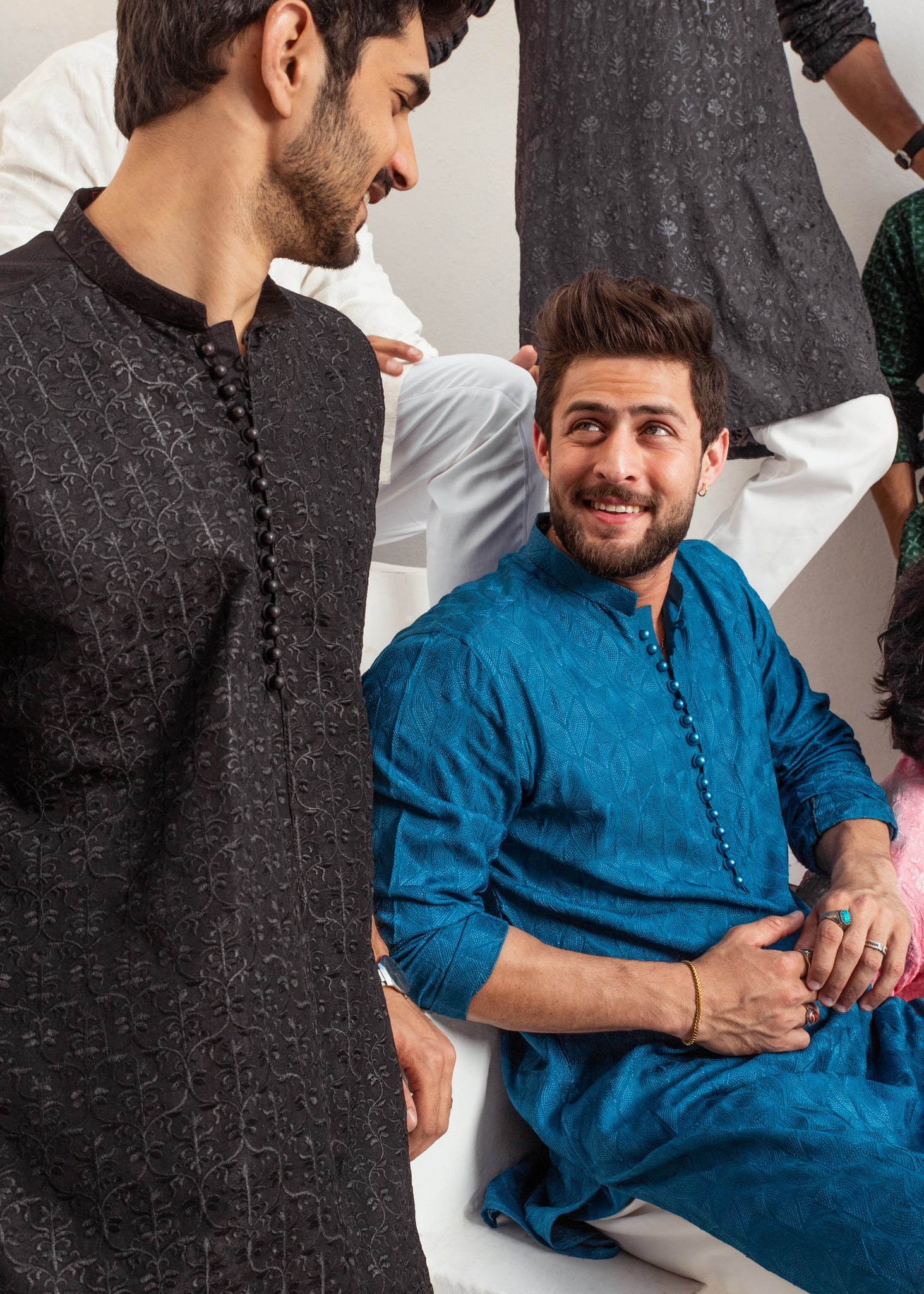 CK 04 Chikankari Kurta Pajama Dress - Mashal Couture