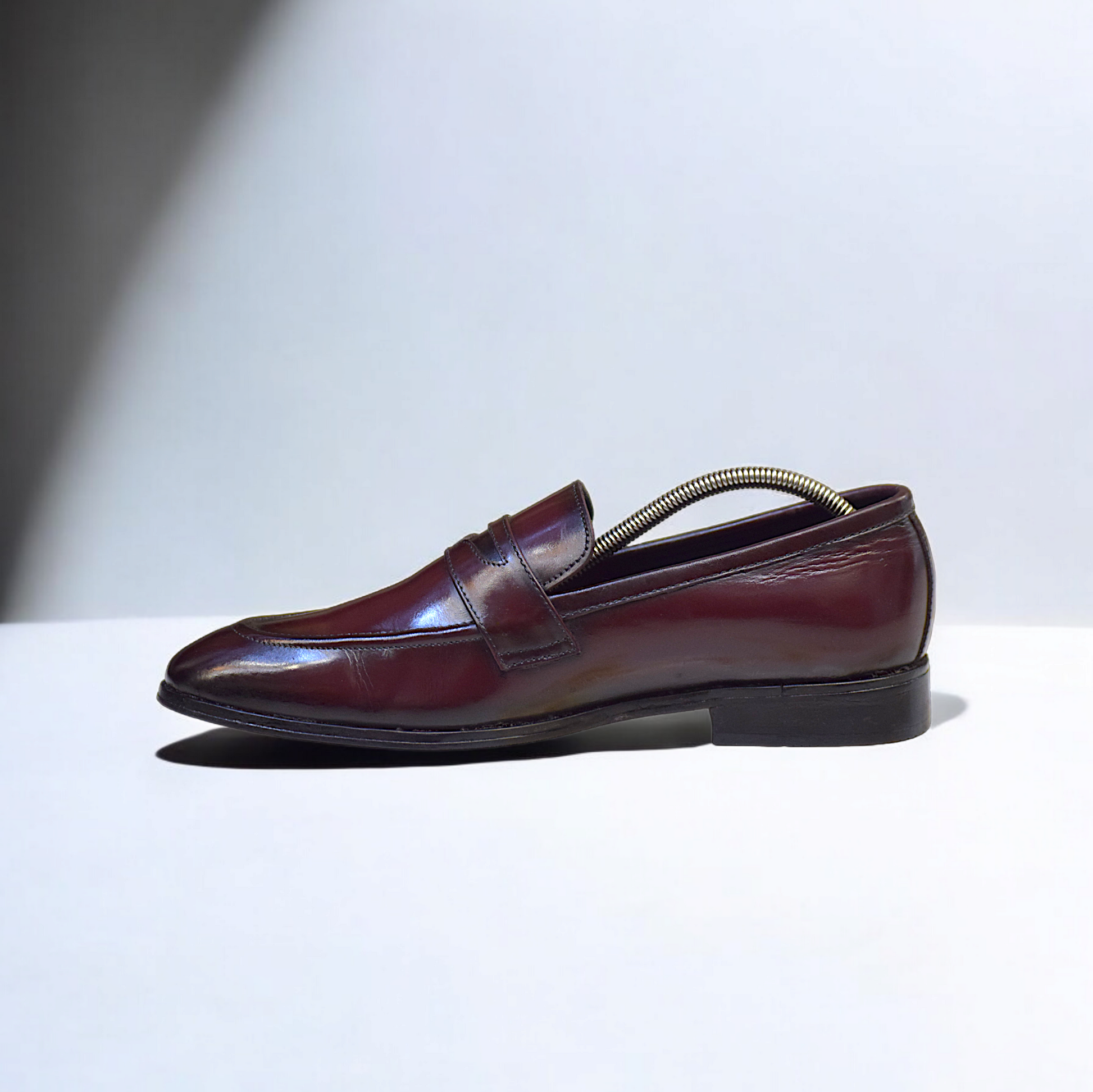MC 109 Thiago Brown Leather Loafer - Mashal Couture