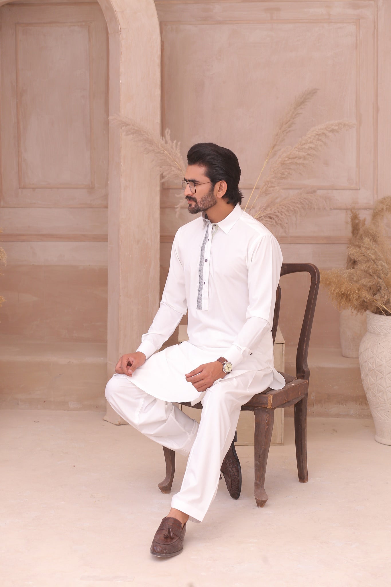 MC KP 13 Shalwar Kameez Mens - Mashal Couture