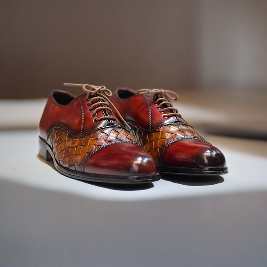 MC 59 Brown Dress Shoes For Mens - Mashal Couture