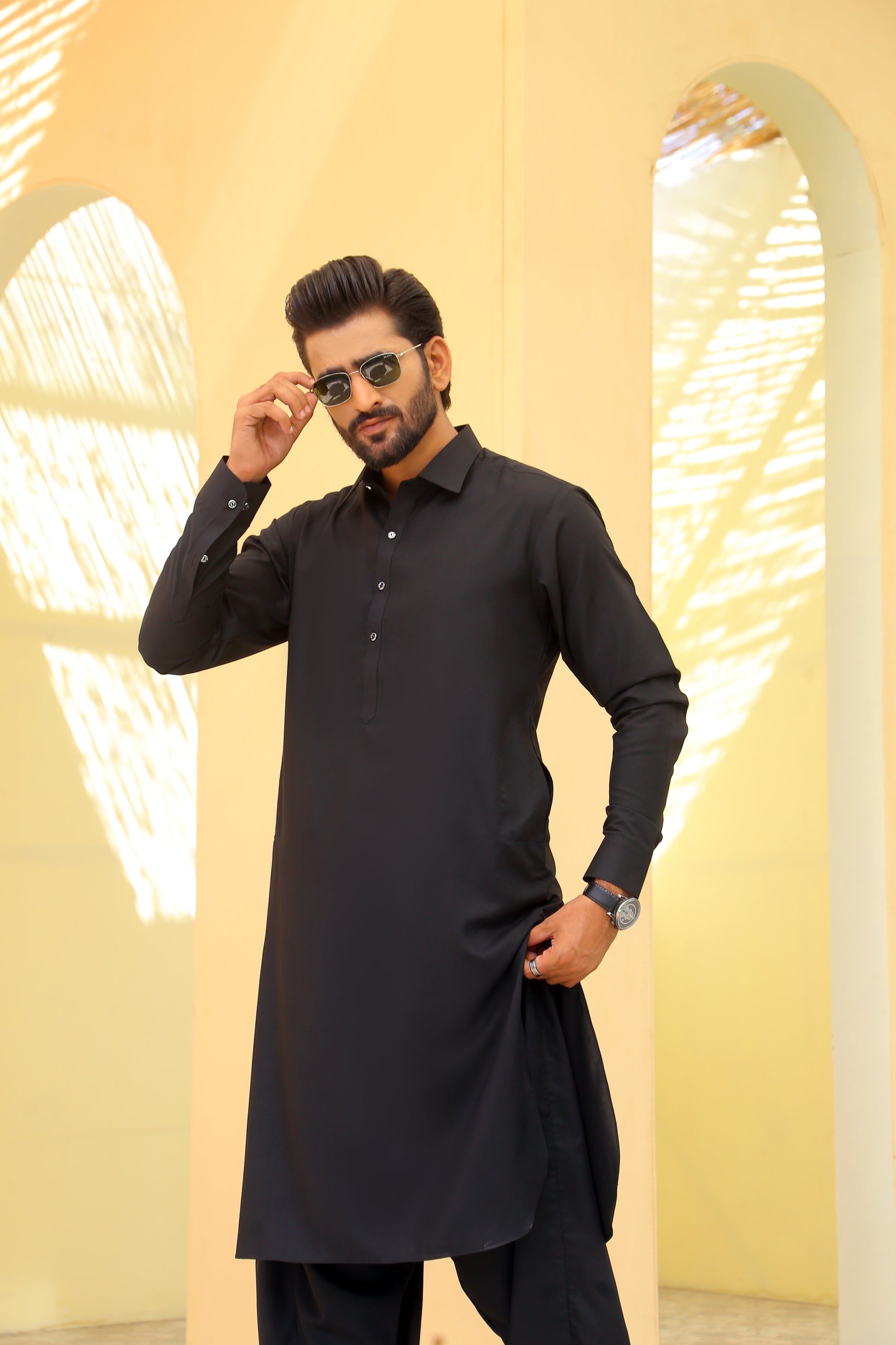 dress shirts for men pakistan WHITE COTTON DRESS SHIRT Ismail Farid