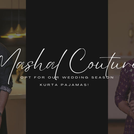 Wedding Kurta Pajama Video For Mashal Couture Website