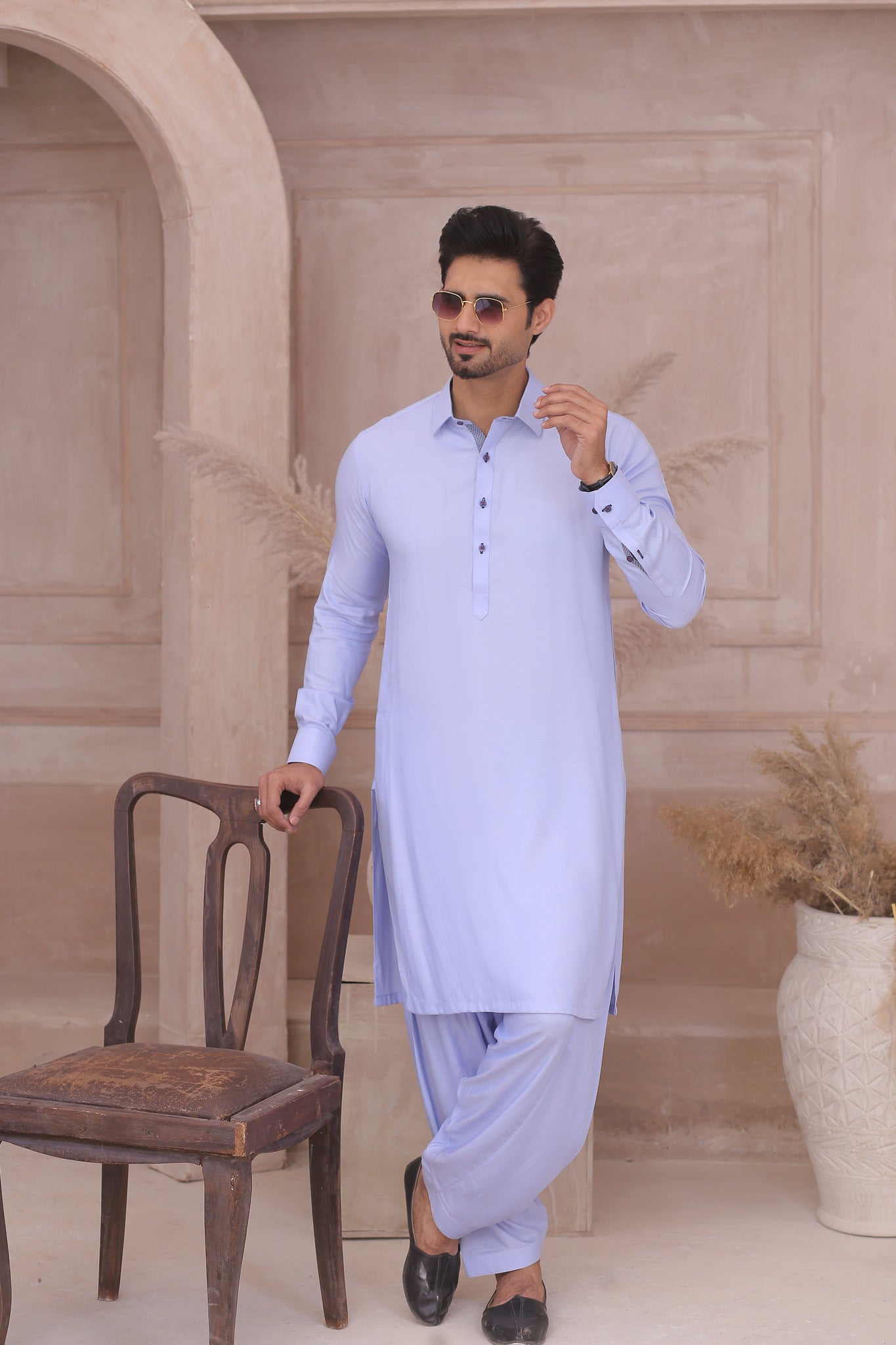 MC KS 72 Shalwar Kameez - Mashal Couture