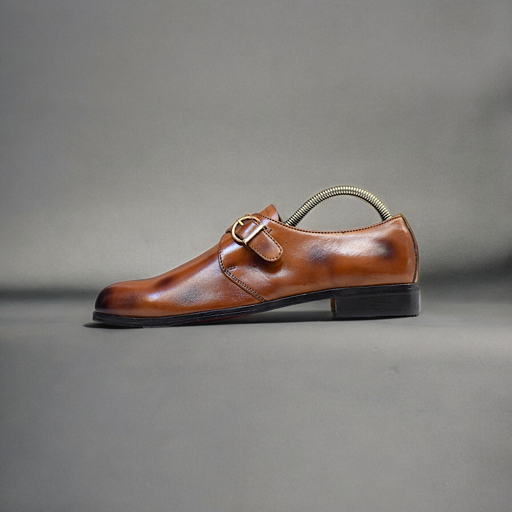 MC 60 Monk Single Strap Shoes - Mashal Couture