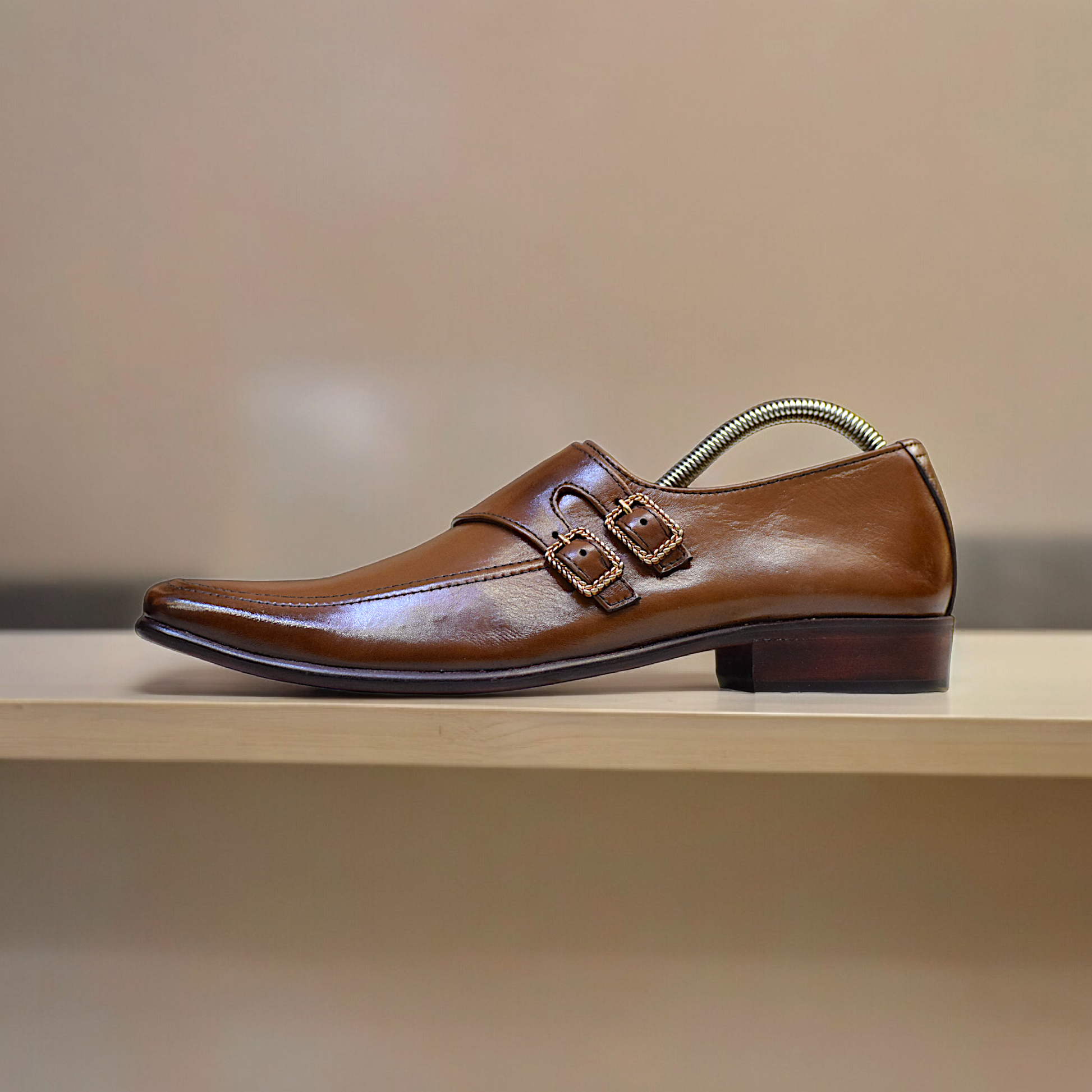 MC 51 Formal Brown Shoes For Men - Mashal Couture